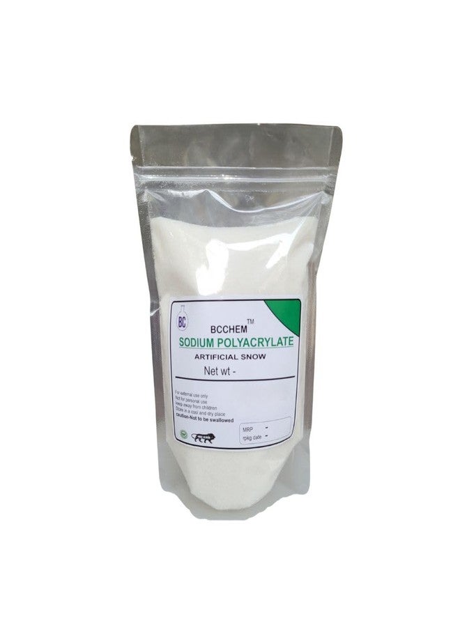 BCCHEM Sodium polyacrylate Powder |Artificial Snow|for Making Instant Snow | Safe & Non-Toxic (500 gm) - Image 1